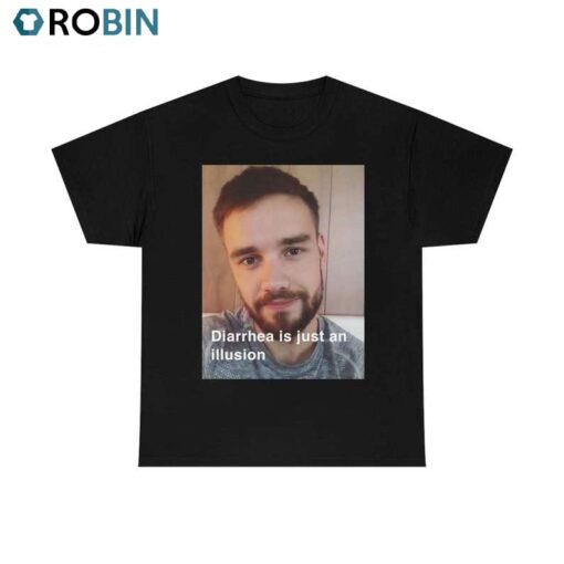 Trendy Liam Payne Cursed One Direction Shirt, Diarrhea Just An Illusion Tee, Tops
