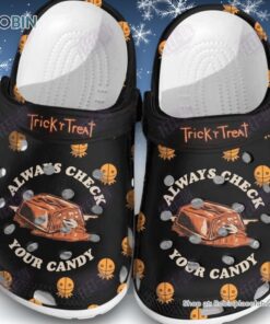 Trick Or Treat Always Check Your Candy Unisex Classic Crocs