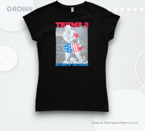 Trump Round 2 Return Of The Champ 2024 Shirt