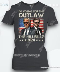 Trump Vintage I’m Voting For The Outlaw And The Hillbilly 2024 T Shirt