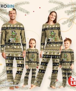 UCF Knights NCAA Custom Name Grinch Christmas And Sport Team Pajama Set