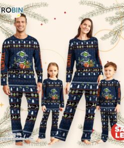 UTSA Roadrunners NCAA Custom Name Grinch Christmas And Sport Team Pajama Set