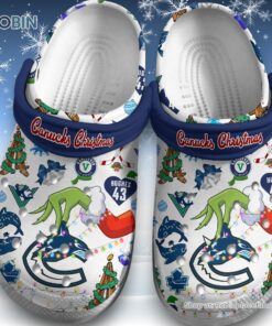Vancouver Canucks Merry Christmas Unisex Classic Crocs Vancouver Canucks Merry Christmas Unisex Classic Crocs