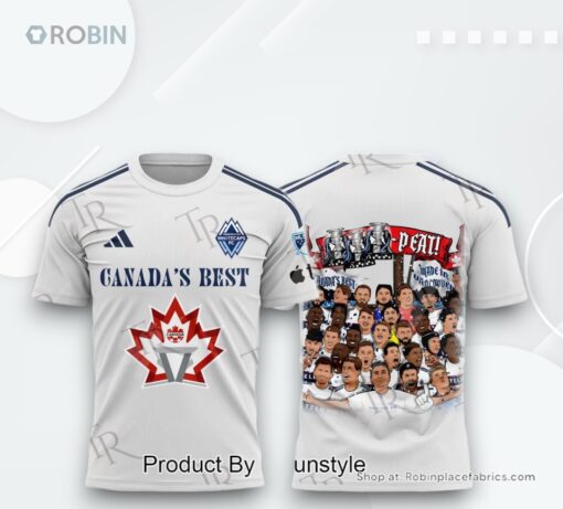 Vancouver Whitecaps FC 2024 Canadian Champions AOP Clothing (Hoodie, Sweatshirt, T Shirt)