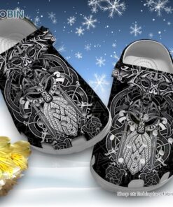 Vikings Limited Edition 3D Printed Crocs Clogs Shoe