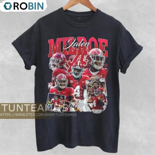 Vintage Jalen Milroe Shirt, Football Classic 90s Shirt