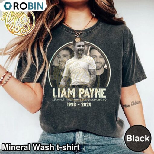 Vintage Liam Payne Tribute Shirt In Memory Of Liam Payne T Shirt Rip Liam Payne One Direction
