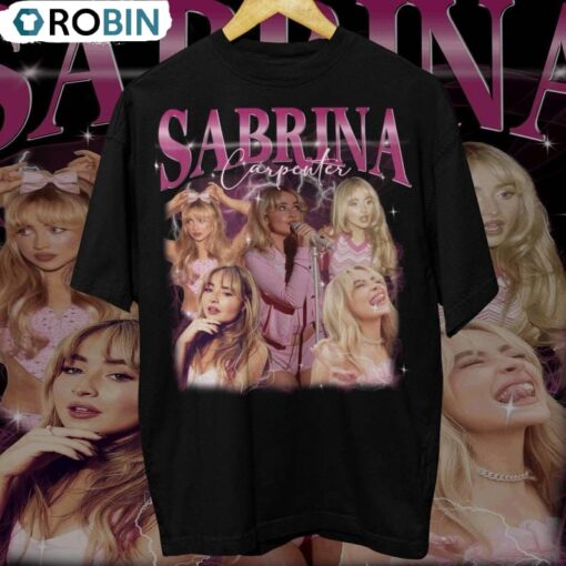 Vintage S1brina Ca.penter Shirt, Retro90s Bootleg Rap Shirt