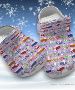 VW Campervan Limited Edition 3D Printed Crocs Clogs Shoes