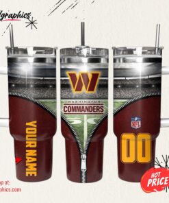 Washington Commanders NFL 40oz Stanley Tumbler