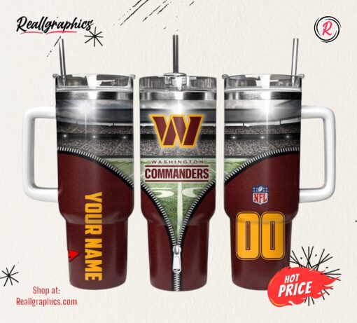 Washington Commanders NFL 40oz Stanley Tumbler