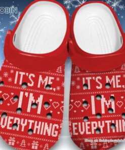 Water proof It’s Me I’m Everything 3D Printed Crocs Shoes