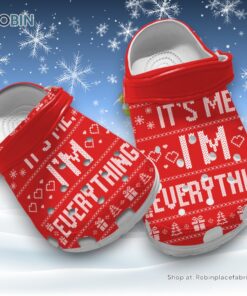 Water proof It’s Me I’m Everything 3D Printed Crocs Shoes