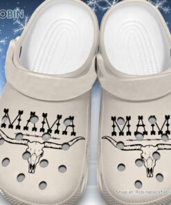 Water Resistant And Water proof Mama 3D Printed Crocs