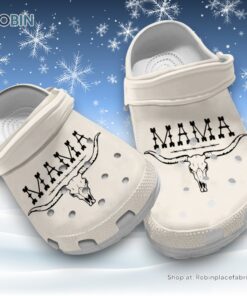 Water Resistant And Water proof Mama 3D Printed Crocs