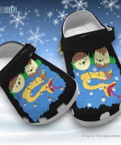 Water Resistant Bubblegum’s Rock 3D Printed Crocs Shoes