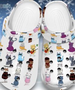 Water Resistant Karma Is Cat 3D Printed Crocs