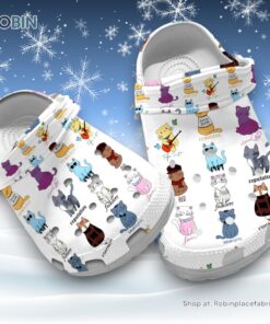 Water Resistant Karma Is Cat 3D Printed Crocs