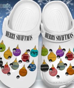 Water Resistant Meru Swiftmas 3D Printed Crocs Shoes