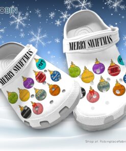 Water Resistant Meru Swiftmas 3D Printed Crocs Shoes