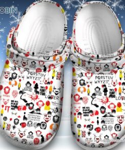 We All Float Down Here Horror Charactors Halloween Unisex Classic Crocs