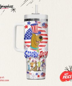 What’s New Scooby Doo Happy 4th Of July 40oz Stanley Cup