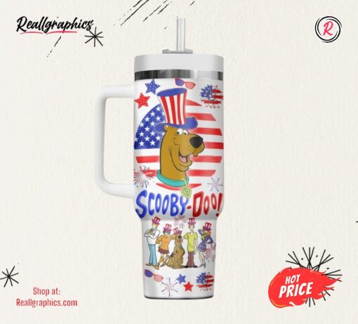 What’s New Scooby Doo Happy 4th Of July 40oz Stanley Cup