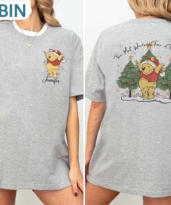 Winnie The Pooh Christmas Shirt, Pooh Bear Xmas Tee Winnie The Pooh Christmas Shirt, Pooh Bear Xmas Tee