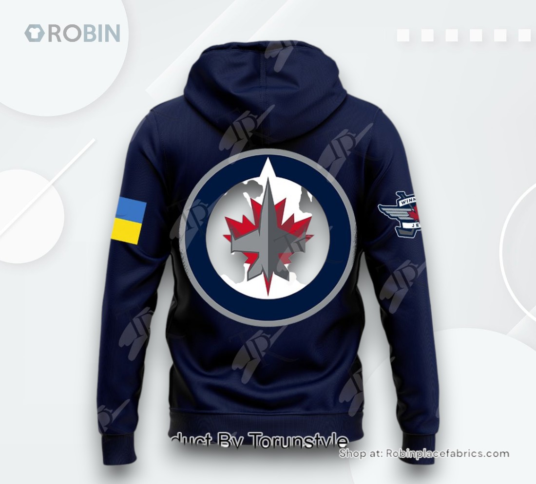 Winnipeg Jets Ukrainian Heritage Night 2024 AOP Clothing (Hoodie, Sweatshirt, T Shirt)