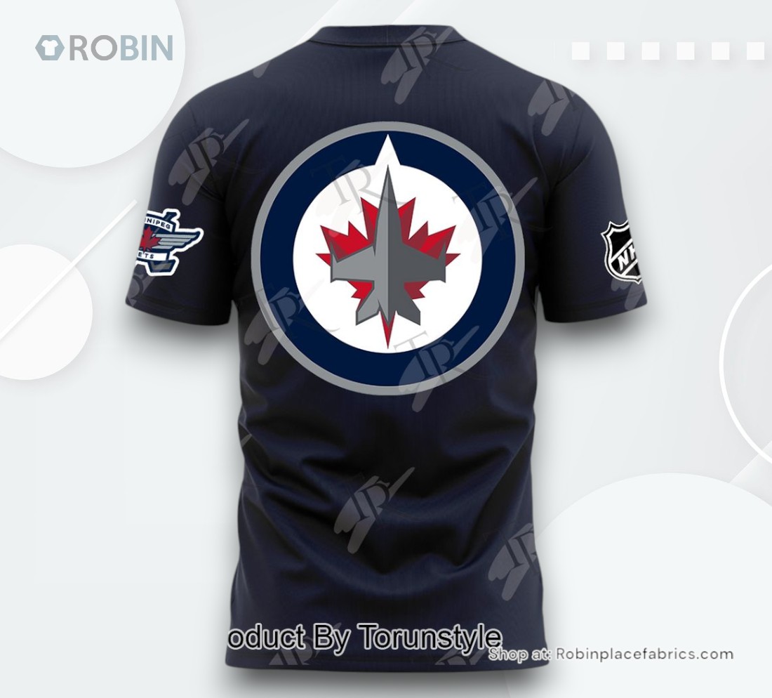 Winnipeg Jets Ukrainian Heritage Night 2024 AOP Clothing (Hoodie, Sweatshirt, T Shirt)