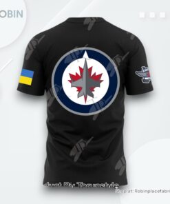 Winnipeg Jets Ukrainian Heritage Night T Shirt