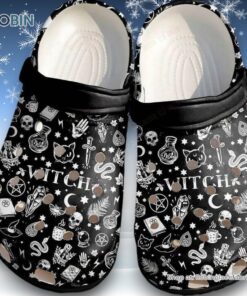 Witch’s Tools Pattern Unisex Classic Crocs
