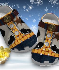 Woody’s Cowboy Clothes, Toy Story 3D Printed Crocs Clogs Shoes