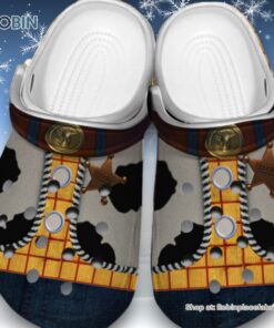 Woody’s Cowboy Clothes, Toy Story 3D Printed Crocs Clogs Shoes