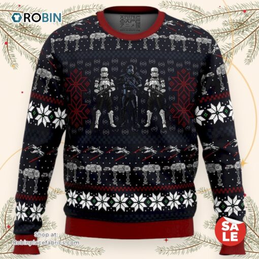 Wrath of the Empire Rogue One Star Wars Ugly Christmas Sweater