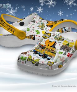 Wu Tang Clan Merry Christmas White Classic Crocs