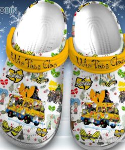 Wu Tang Clan Merry Christmas White Classic Crocs