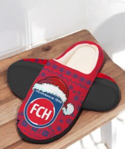 1. FC Heidenheim Football Team In House Slippers