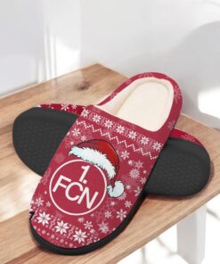 1. FC Nurnberg Football Team In House Slippers 1. FC Nurnberg Football Team In House Slippers