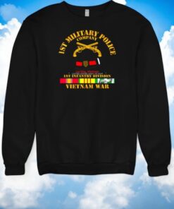 1st Military Police Company 1st Infantry Division Vietnam War Shirt