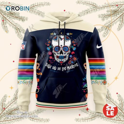 2024 Houston Texans Dia De Los Muertos Hoodie, Sweatshirt, Shirt