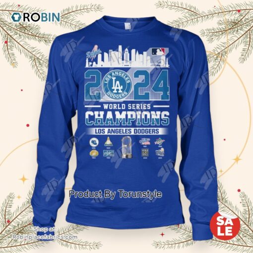 2024 World Series Champions MLB Los Angeles Dodgers Unisex Shirt
