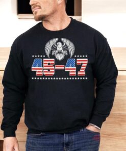 45 47 Trump Wins 2024 Election Official Logo Shirt