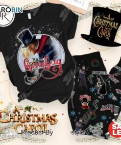 A Christmas Carol Bah! Humbug! God Bless Us Everyone Merry Christmas Pajamas Set A Christmas Carol Bah! Humbug! God Bless Us Everyone Merry Christmas Pajamas Set