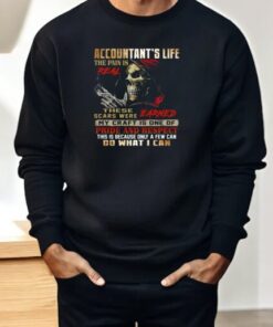 Accountant’s Life The Pain Is Real These Scars Were Earned My Craft Is One Of Pride And Respect Shirt