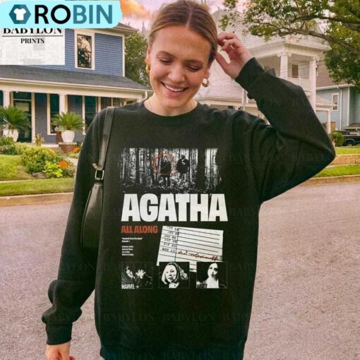 Agatha All Along Episode T Shirt, Marvel Show D1sney Wandavision Shirt