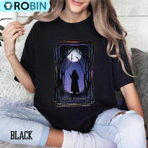 Agatha All Along Tarot Card Character Shirt, The Witches Road TShirt