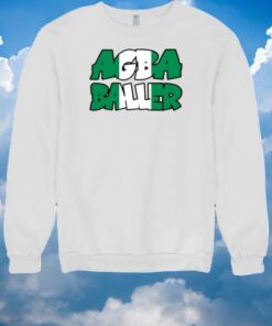 Agba Baller Wearing Agba Baller Shirt