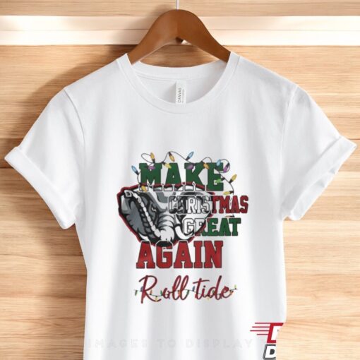 Alabama Crimson Tide Trump Make Christmas Great Again 2024 Shirt