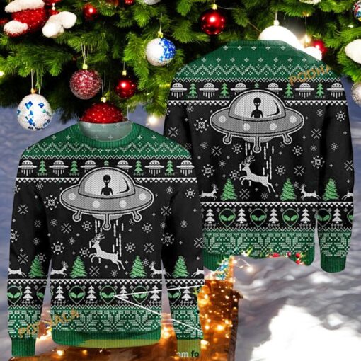 Alien Ugly Christmas Sweater 2023, Funny Sweater